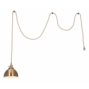 Oscar - 1 Light Pendant In Modern Style-125.4 Inches Tall and 7.5 Inches Wide