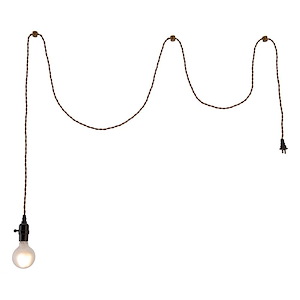 Molly - 1 Light Pendant In Modern Style-121.9 Inches Tall and 2.2 Inches Wide