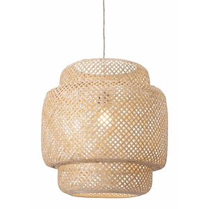 Finch - 1 Light Pendant In Modern Style-135.4 Inches Tall and 18.9 Inches Wide