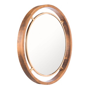 Round - Mirror In Modern Style-23.6 Inches Tall and 23.6 Inches Wide