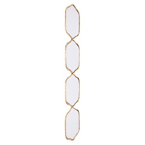 Hex - Mirror In Modern Style-45.3 Inches Tall and 9.1 Inches Wide - 1026634