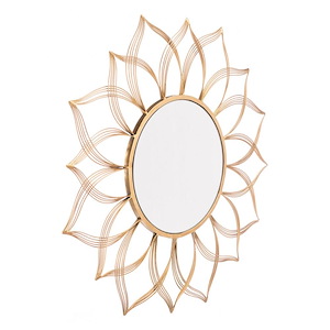 Flower - Mirror In Modern Style-26.8 Inches Tall and 26.8 Inches Wide