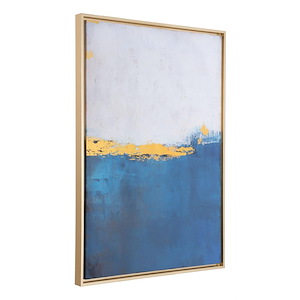 Azure - Wall Art In Modern Style-38 Inches Tall and 27.2 Inches Wide