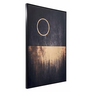 Full Moon Rises - Wall Art In Modern Style-48.4 Inches Tall and 32.7 Inches Wide