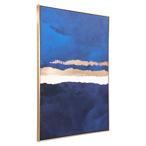 Ocean Horizon - Wall Art In Modern Style-48.4 Inches Tall and 32.7 Inches Wide