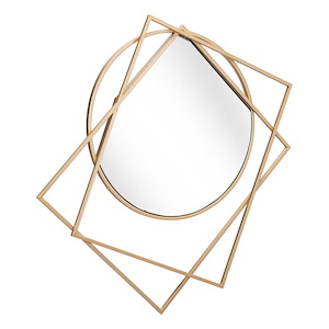 Vertex - Mirror In Modern Style-31.9 Inches Tall and 33.5 Inches Wide