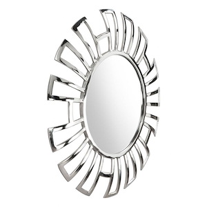 Calmar - Mirror In Glam Style-1.2 Inches Tall and 30.3 Inches Wide