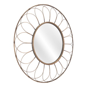 Alida - Mirror In Modern Style-33.1 Inches Tall and 33.1 Inches Wide