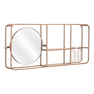 Thornhill - Mirror In Modern Style-14.2 Inches Tall and 32.7 Inches Wide