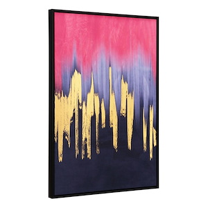 Sunset Wave - Wall Art In Modern Style-36.6 Inches Tall and 24.8 Inches Wide