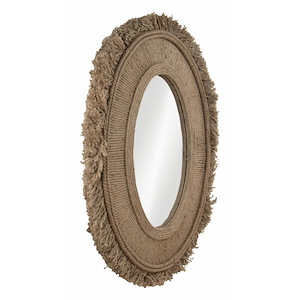 Oval - Mirror In Modern Style-39.4 Inches Tall and 1.4 Inches Wide - 1117522