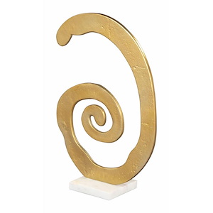 Spiral - Figurine In Modern Style-14.6 Inches Tall and 9.6 Inches Wide