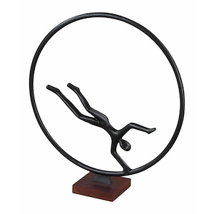 Circle - Figurine In Modern Style-16.5 Inches Tall and 14.8 Inches Wide